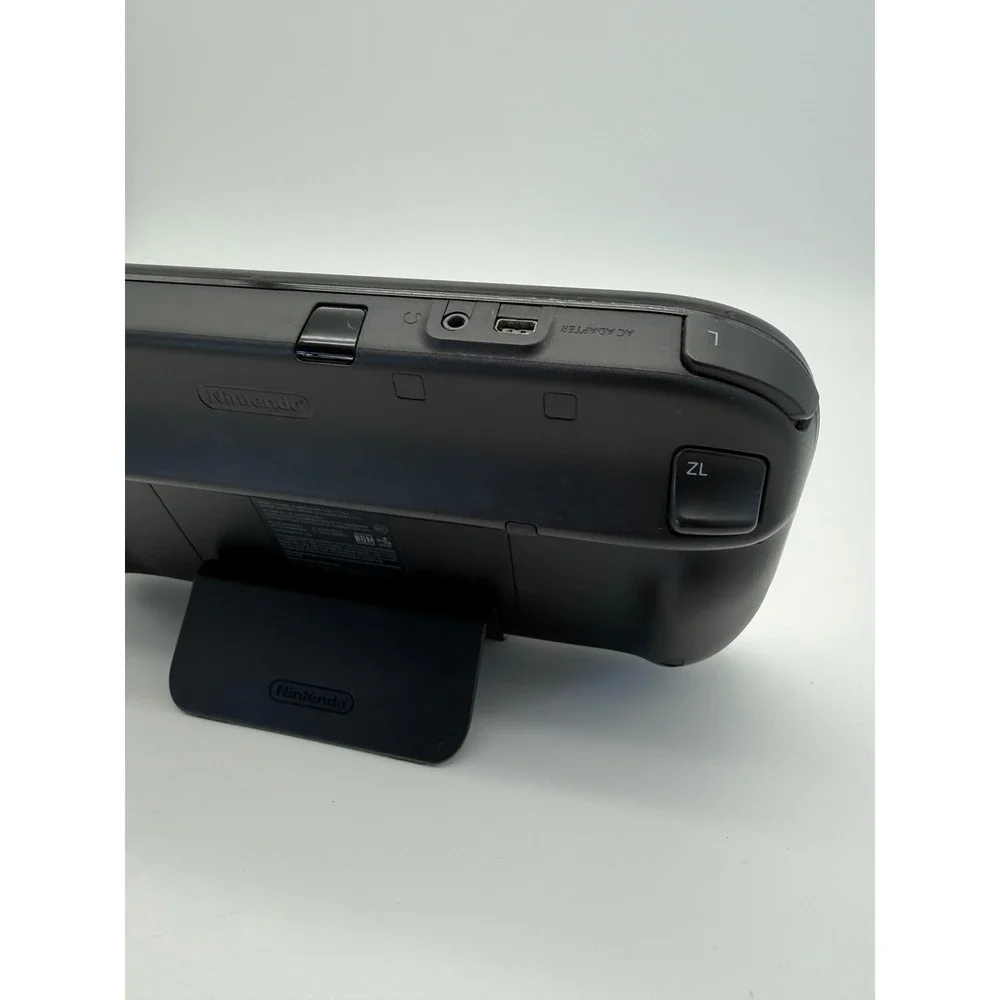 Nintendo Wii U GamePad Black WUP-010 Controller w/ Stylus Cradle Charger